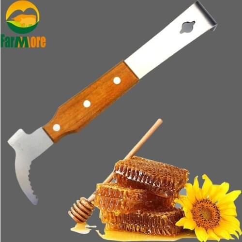 J Type Take honey Tools Multifunctional Bee Scraper Cut Honey Knife Beekeeping Necessary Hive Bee Tool