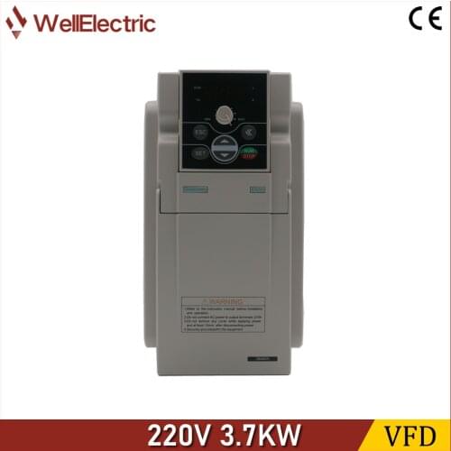 Sunfar / Simphoenix VFD inverter 220V 3.7KW for woodworking engraving machine