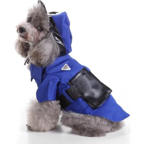 Halloween Dog Clothes Set Police Prisoner Costume Pet Puppy Clothing Cat Role-play Small Dog Christmas Party Cosplay Jacket