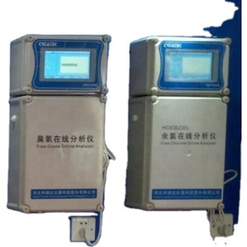 Swimming Spa water test control Free Chlorine + PH + Temp online analyzer little maintenance