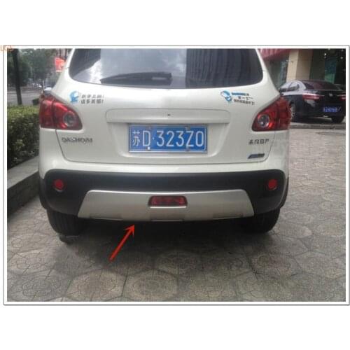 For Nissan Qashqai 2008-2015 ABS Engineering plastics front and rear bumpers guard Anti-scratch protection Car styling