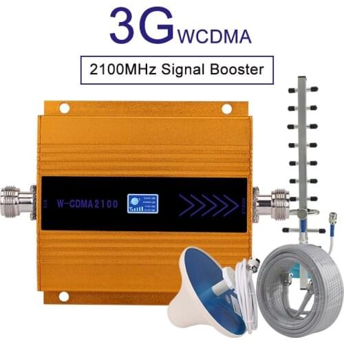 Cell Signal Repeater 3g Amplifier Signal Booster Repeater 3g Mobile Network Signal Booster cellular repeater 3g WCDMA 2100mhz B1