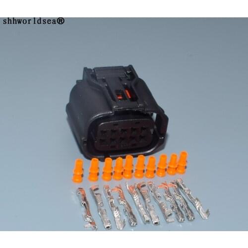 Shhworldsea 10 Pin 0.6mm 12380 6189-1134 Waterproof Automotive Plug Distance Sensor Connector For Toyota 90980-12380