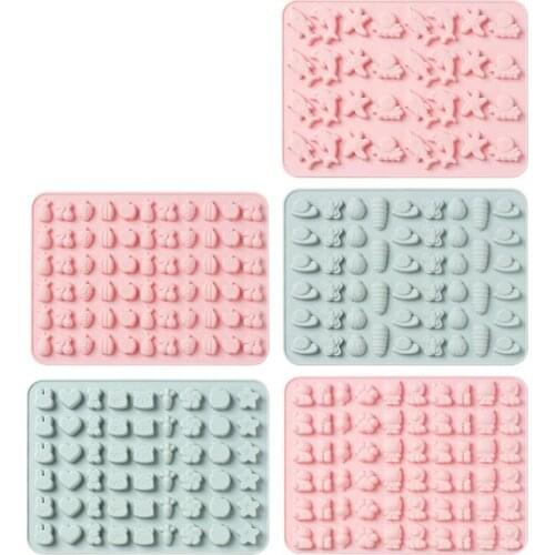 DIY Silicone Mold Silicone Gummy Dinosaur Molds For Chocolate Candy Molds Ice Trays Decorating Baking Tool LX2142