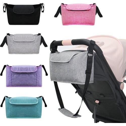 Baby Stroller Organizer Bag Universal Cup Holder Travel Buggy Pram Car Hanging Nappy Diaper Bottle Bag Yoya Stroller Accessories
