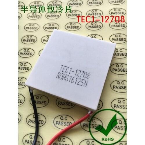 TEC1-12708 Heatsink Thermoelectric Cooler Cooling Peltier Plate Module