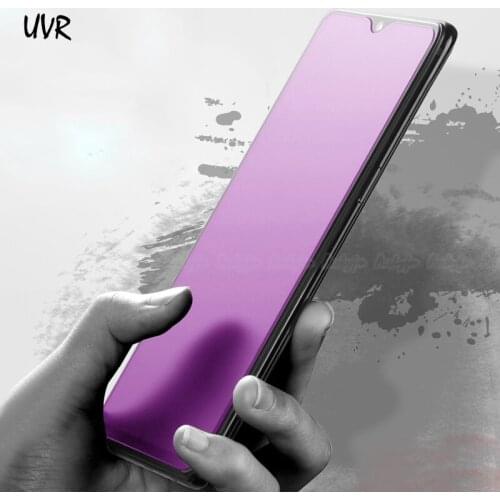 UVR Anti-blue Matte Tempered Glass For VIVO V11 Pro Full Cover Anti-fingerprints Frosted Screen Protector V11 X23 Anti Blue Film