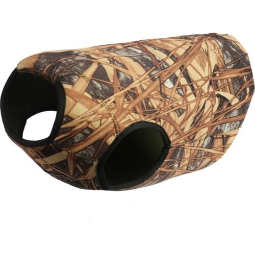 Tourbon Outdoor Hunting Dog Waistcoat Dogs Vest for Chest Protector Camo Jacket Clothing Neoprene Waterproof Size S