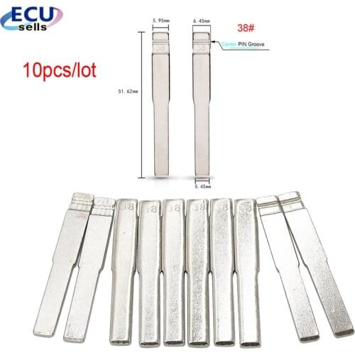 10PCS/lot ,Universal Auto Car Remotes Flip Blade 38# for KD Remote, VVDI Remote , JMD remote NO.38 for Ford Lincoln,for Mercury