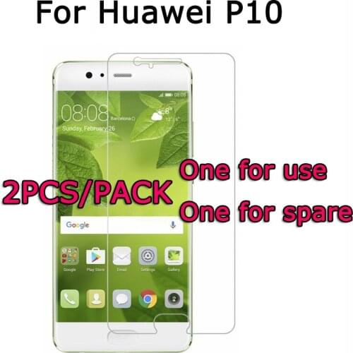 2PCS Screen Protector Glass Huawei P10 Tempered Glass For Huawei P10 Glass Phone Film Huawei P 10 Scratch Proof Glass ]