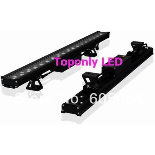 2018 new outdoor epistar rgb dmx wall washer 100w IP65 waterproof led bar light AC100-240V CE&ROHS&PSE 4pcs/lot DHL freeshipping