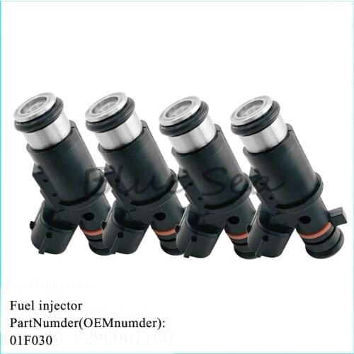 4PC 01F030 V29006776 For Peugeot 206 Injector