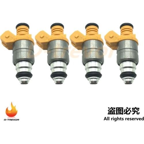 4pcs OEM Fuel Injector Nozzle 96620255 For Chevrolet Daewoo Matiz M200 M250 0.8 1.0 ADG02801