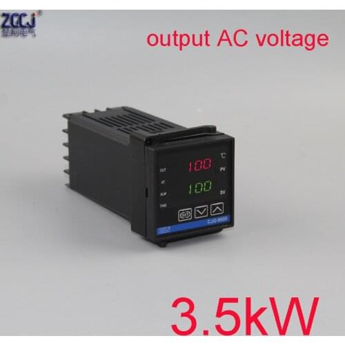 -50~1375'C thermostat CJG -9000 Digital temperature controller with AC voltage output can connect with Load directly < 3.5kW