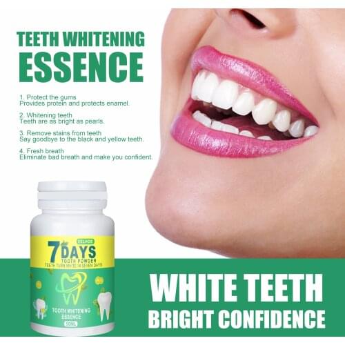 50g Tooth Whitening Tooth Powder For Remove Smoke Stains Coffee Stains Tea Stains Freshen Bad Breath Oral Hygiene Dental Care