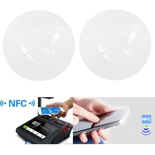 10 Pcs NTAG215 NFC TAG Sticker Key Patrol Label RFID Tag For Access Control Card Jy16 21 Dropship
