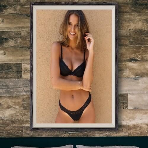 E227 Amanda Riley Ferree Sexy Model Movie Star Wall Silk Cloth Poster Art Home Decoration Gift