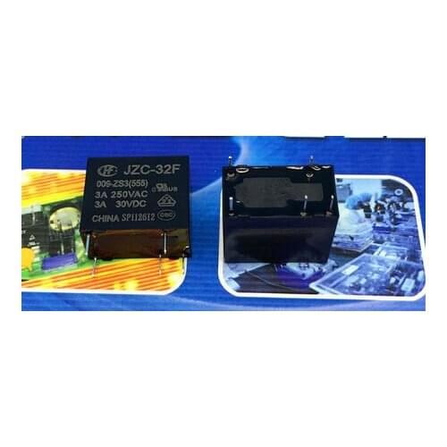 HF32F-9V-ZS 9VDC 3A 250VAC DIP5 32F HONGFA RELAY 1 From C ,New and original