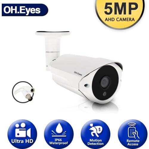 HD Security Camera Outdoor Waterproof 5.0MP AHD TVI CVI Analog CCTV Surveillance Camera Sony IMX335 Varifocal Infrared Bullet