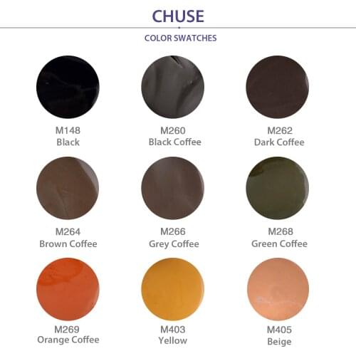 CHUSE Permanent Makeup microblading ink M--- Series Paste Eyebrow Eyeliner Tattoo pigments for PMU INKS