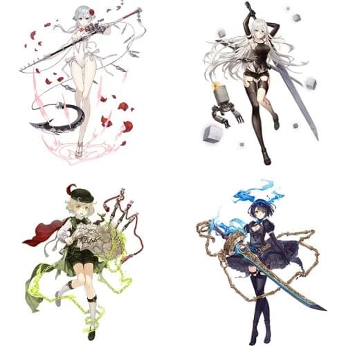 Three Ratels CDM345 Popular game characters Anime Posterhome decoration accessories for living room car sticker laptop decals