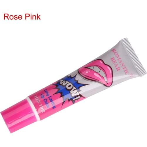 Romantic Peel Off Lipstick Tearing Type Lip Gloss Film Magic Long Lasting Lip Tattoo Makeup Lip Tint AC889
