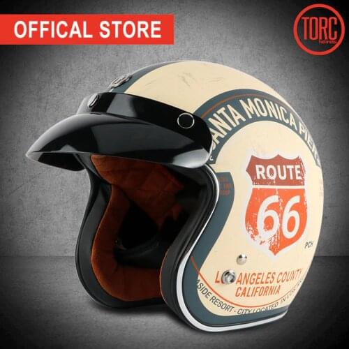 TORC T50 jet helmet motorcycle open face helmet retro personalized motorbike vintage helmet capacete moto helmet DOT