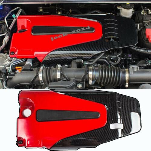 Carbon Fiber Style For Honda Accord 2018-2019 10th Auto Engine Cover Bonnet Hood