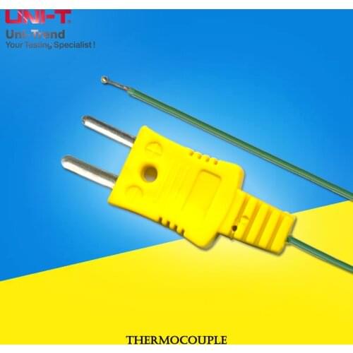 UNI-T UT-T01 Thermocouple; contact type K thermocouple / suitable for most K type thermocouple meters such as UT320A / UT320D