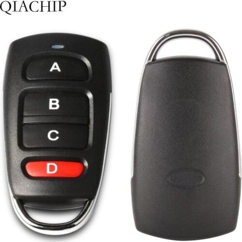 Universal Wireless 4 Buttons 433MHz RF Transmitter Remote Control For Gate Garage Door Opener Learning Code Key Fob DI