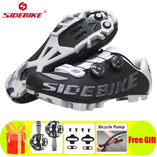 Sidebike Cycling Shoes Sapatilha Ciclismo Mtb Men Professional Mountain Bike Bicycle Sneakers Nylon Sole Comfortable Shoes