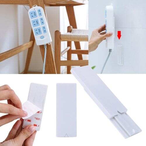 Magic Plug Holder Sticker Wall Fixer Wall Seamless Punch-free Strip Socket 3
