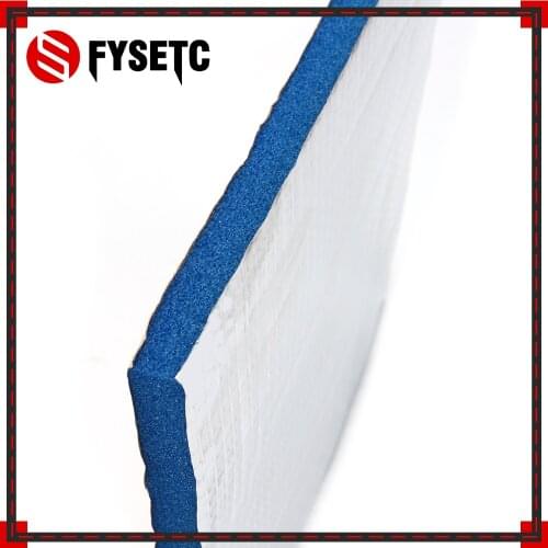 1PC 3D Printer Parts Heating Large Bed Sticker Heat Insulation Cotton Blue 220*220*10mm Thick For Wanhao i3 Anet A8 A2 Tronxy X2