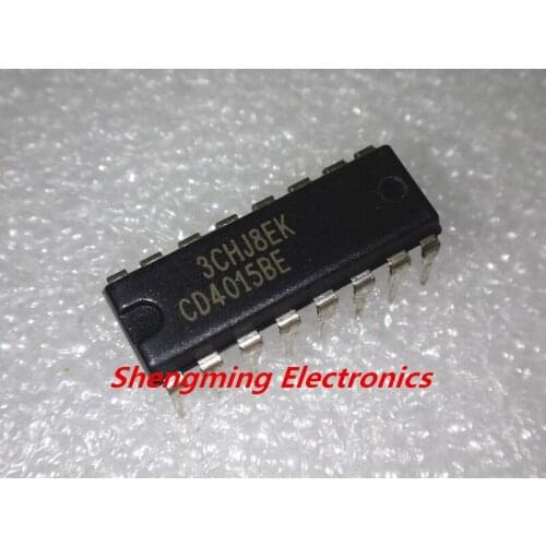 10pcs CD4015BE CD4015 DIP-16 IC 100% original