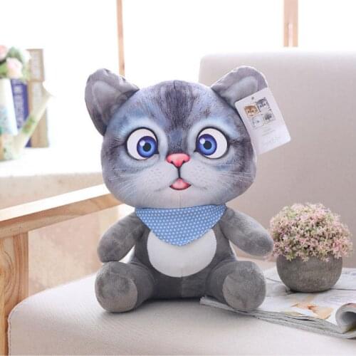 20cm Mini Cute Plush Cat Toys Stuffed Plush Animals Cartoon Cat Doll Toys Kids Toys Girls Gifts