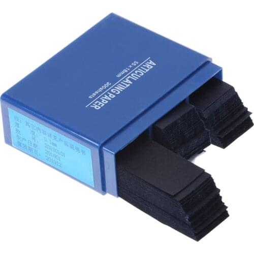 300 Sheets Dental Articulating Paper Strips Lab Products Teeth Care Health Tool X7YB