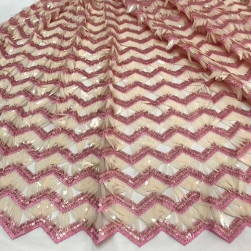 5yards/lot 2021 High Quality Nigerian French Net Lace African Sequins Lace Fabric For Party Dress X18871