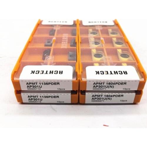 APMT1604 APMT1135 PDER Carbide Insert CNC Lathe Tool APMT1604 APMT1135 Machine Tool Accessories Milling Blade