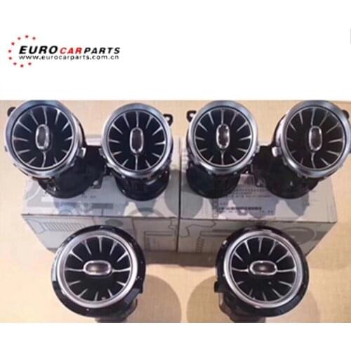 E class air conditoin cover fit for E-class W213 air-condition cover with 64 color 6 pieces interior vents cover