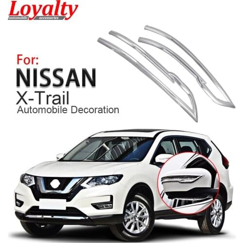 Loyalty for Nissan X-Trail 2014 2015 2016 2017 ABS Chrome Rearview Side View Mirror Cover Trim Car Accessories