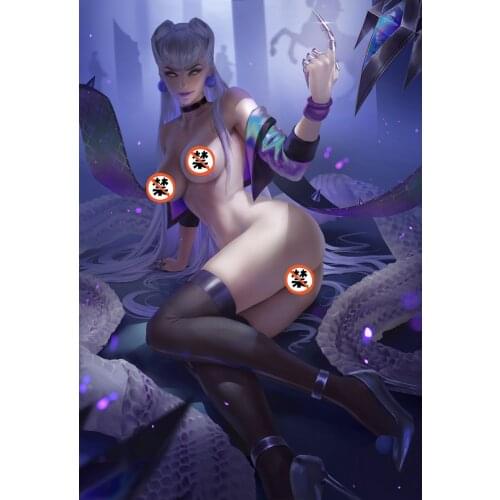 Print silk or canvas LOL Mario METROID sexy lady art poster 16x24 24x36 inch custom living room bedroom decorative painting