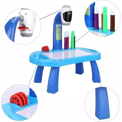 Children Projector Drawing Table Toys Projection Painting Toy Board Desk Arts Crafts Educational Learning Toy New Arriva