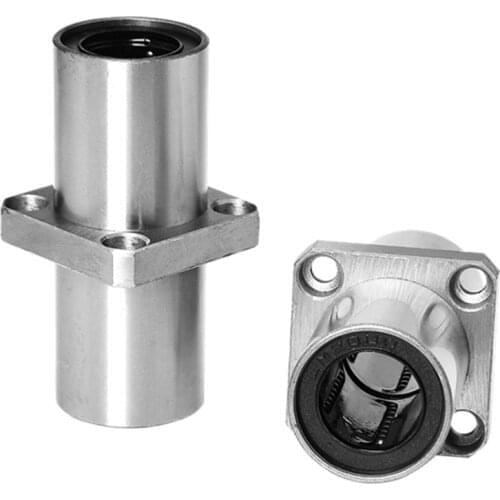 2pcs/lot Middle/Center Flange Linear Bearing LMKC8LUU LMKC10LUU LMKC13LUU LMKC12LUU LMKC16LUU LMKC20LUU LMKC25LUU LMKC30LUU