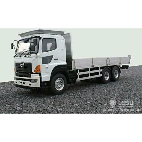 RC LESU HN 700 6*4 Flatbed Truck Trailer Bucket Model Car Motor 1/14 TMY DIY TH02012-SMT2