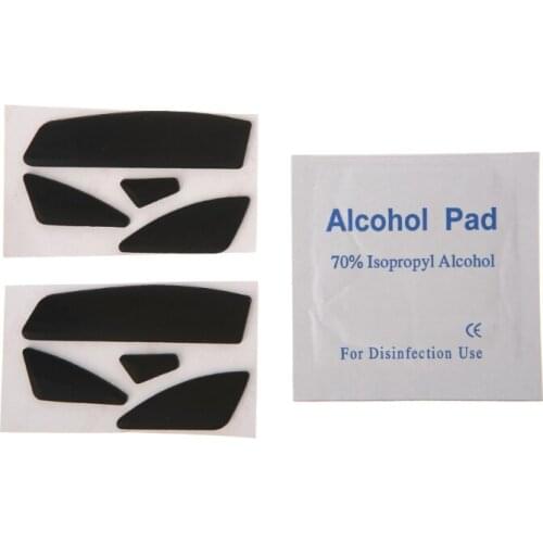 2 Sets 0.6mm Thickness Replacement Mouse Feet Mouse Skates for logitech M705