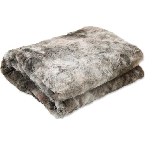 Solid Color Plush Tie-dyed Throw Blanket Warm Soft Fluffy Winter Bedspread Rugs for Office Bedroom Travel Home Decor