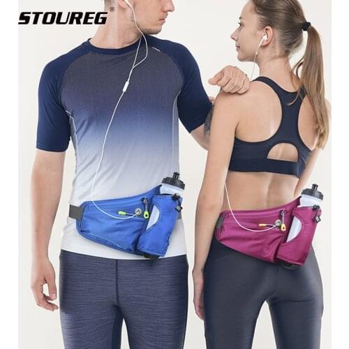 Sports Bag Running Waist Bag Outdoor Jogging Cycling Running Bag Waterproof Adjustable Anti-theft Pack Sport Belt Bag