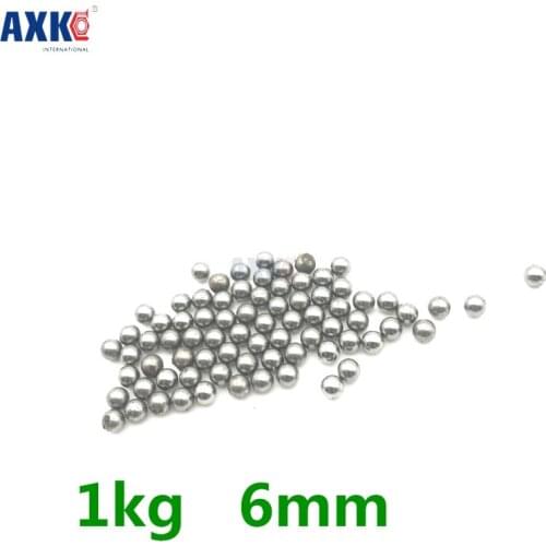 Good Deal 1kg 6mm Diameter Steel Ball Bearings Bicycle Replacement Parts