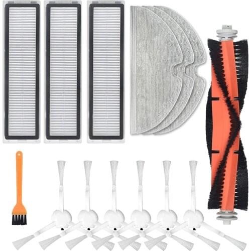 Filter Mop Cloth Main Brush Filters Side Brushes Cleaning Brush For Xiaomi Dreame D9 TROUVER Finder L10 Pro Robot Vacuum Cleaner