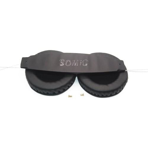 1 Pair Earpads With Hand Band Cover Headphones Earmuff For Somic G941 Headset Ear Cushion Soft Memory Foam Headband